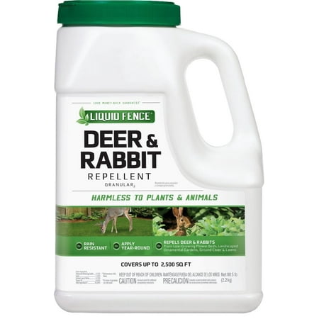 Liquid Fence Deer & Rabbit Repellent Granular, (The Best Rabbit Repellent)