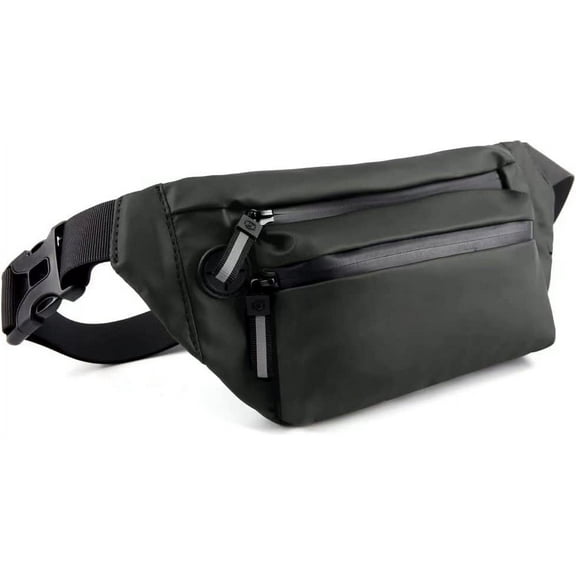 CoCopeaunts Crossbody Fanny Pack for Women Fanny Pack Waterproof Waist Pack Chest Bag for Outdoor Running Hiking Cycling Travelling
