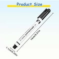 thumbnail image 3 of NANDIYNZHI Dry Erase Markers, Black, Easy Clean for Whiteboard, Erasable Pens, Dry Erase Markers Fine Tip, White Board Markers, White Board Markers Dry Erase, Fine Point Dry Erase Markers, 3 of 9