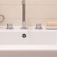 thumbnail image 4 of OUNONA Versatile Use Overflow Valve Tub Drain and Overflow Kit Grey ABS 1 Set For Refrigerator, 4 of 8