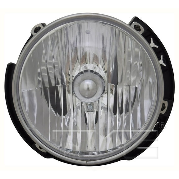 TYC 07-18 Jeep Wrangler (JK) Headlight Fits Car LH CAPA Fits 2014 Jeep Wrangler