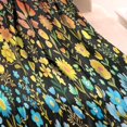 thumbnail image 3 of Dark Pioneer Flower Pattern Blanket,Comfortable Soft Flannel Throw Blanket,All Season,Warm Lightweight Blankets for Sofa Bed Couch Living Room Chair,30"x40", 3 of 4