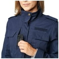 thumbnail image 4 of 5.11 Tactical Women's Taclite M-65 Waterproof Jacket, UPF 50, Poly-Cotton Fabric, Peacoat, Large, Style 68000, 4 of 8