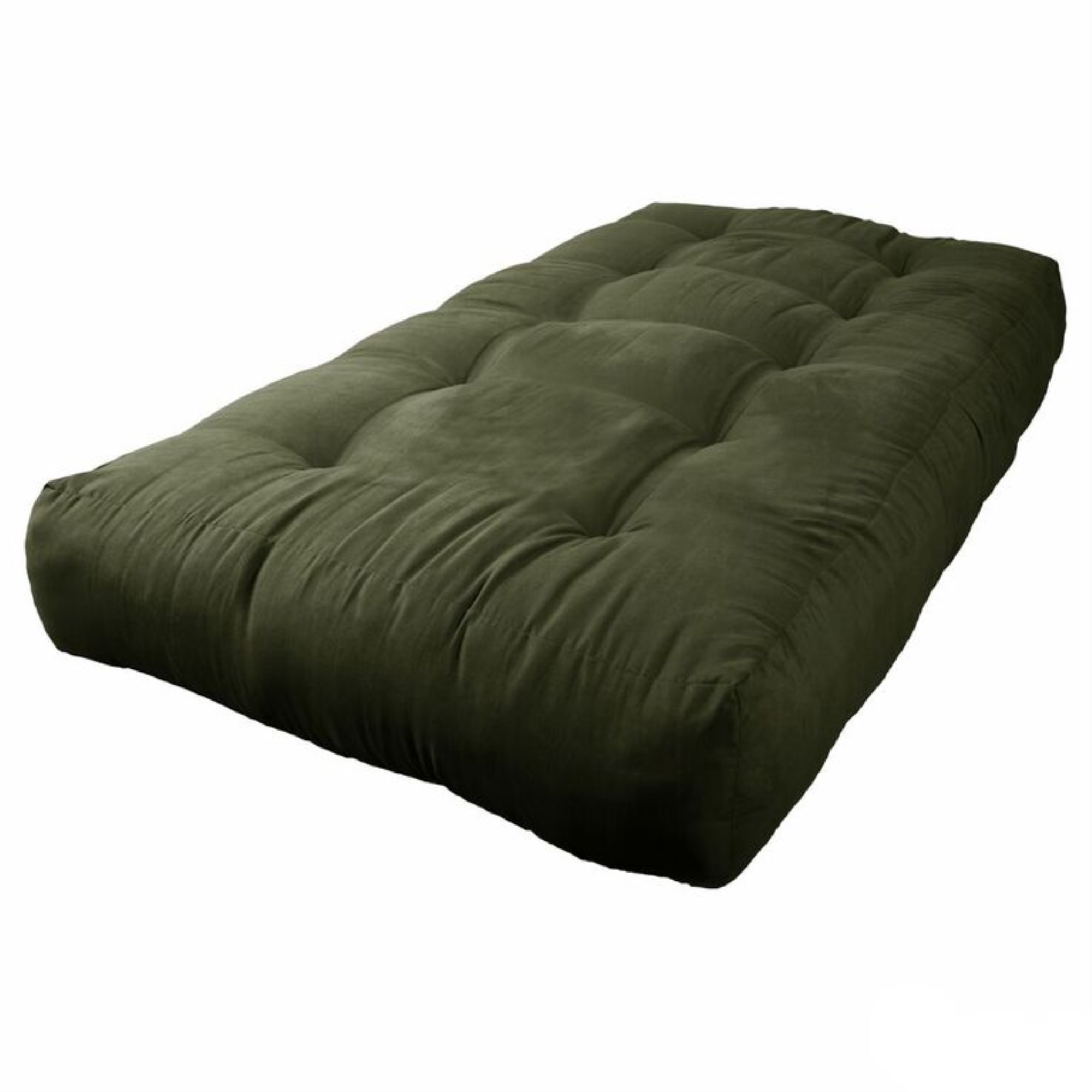 Blazing Needles Vitality 10inch Microsuede Twinsize Futon Mattress Hunter Green Hunter