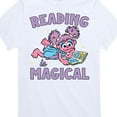 thumbnail image 3 of Sesame Street - Reading Is Magical - Toddler and Youth Short Sleeve Graphic T-Shirt, 3 of 5