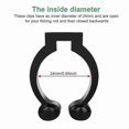 thumbnail image 5 of 10 Pack 24mm Fishing Rod Clips Wall Mount Holder Rack for Fishing Gear Storage Organization Solution, 5 of 5