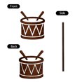 thumbnail image 6 of LED Christmas Wall Decor Light, 7Pcs Drum Pattern Wood Christmas Wall Light Lighted Wall Art for Christmas Home Decor, 6 of 6