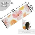 thumbnail image 5 of Yayeee Runner Rug for Bedroom 2'x6' Machine Washable Hallway Non Slip Mat, Floral Orange, 5 of 8