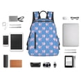 thumbnail image 4 of Disketp Cute Poodle Dog Mochila Ligera e Impermeable, Mochila de Día Resistente para Viajes, Senderismo y Uso Diario para Hombre y Mujer, 4 of 7