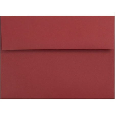 UPC: 0609722706728 | JAM Paper & Envelope A6 Envelopes  4 3/4 x 6 1/2  Dark Red  25/Pack