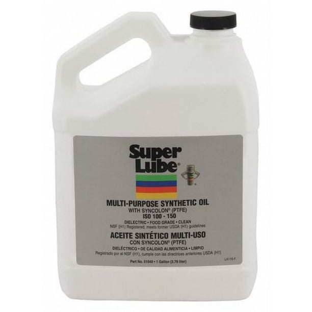SUPER LUBE 51040 1 gal Hydraulic Oil Bottle 150 ISO Viscosity, 85W SAE