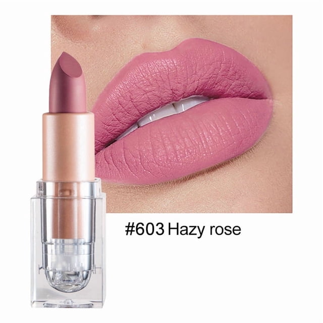 12-color Matte Lipstick Crystal Square Lipstick