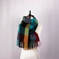 thumbnail image 2 of UJNDER Winter Scarf for Women Christmas Fashionable Neck Design Sky Blue One Size, 2 of 3