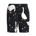 thumbnail image 3 of Picia Fashionable Goose Pajama Shorts for Men, Men's Pajama Bottoms, Sleepwear,Short Pajama Pants-, 3 of 9