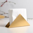 thumbnail image 3 of Décor de Table, Support de Serviette en Papier Triangulaire en Acier Inoxydable Valeur Exceptionnelle, 3 of 7