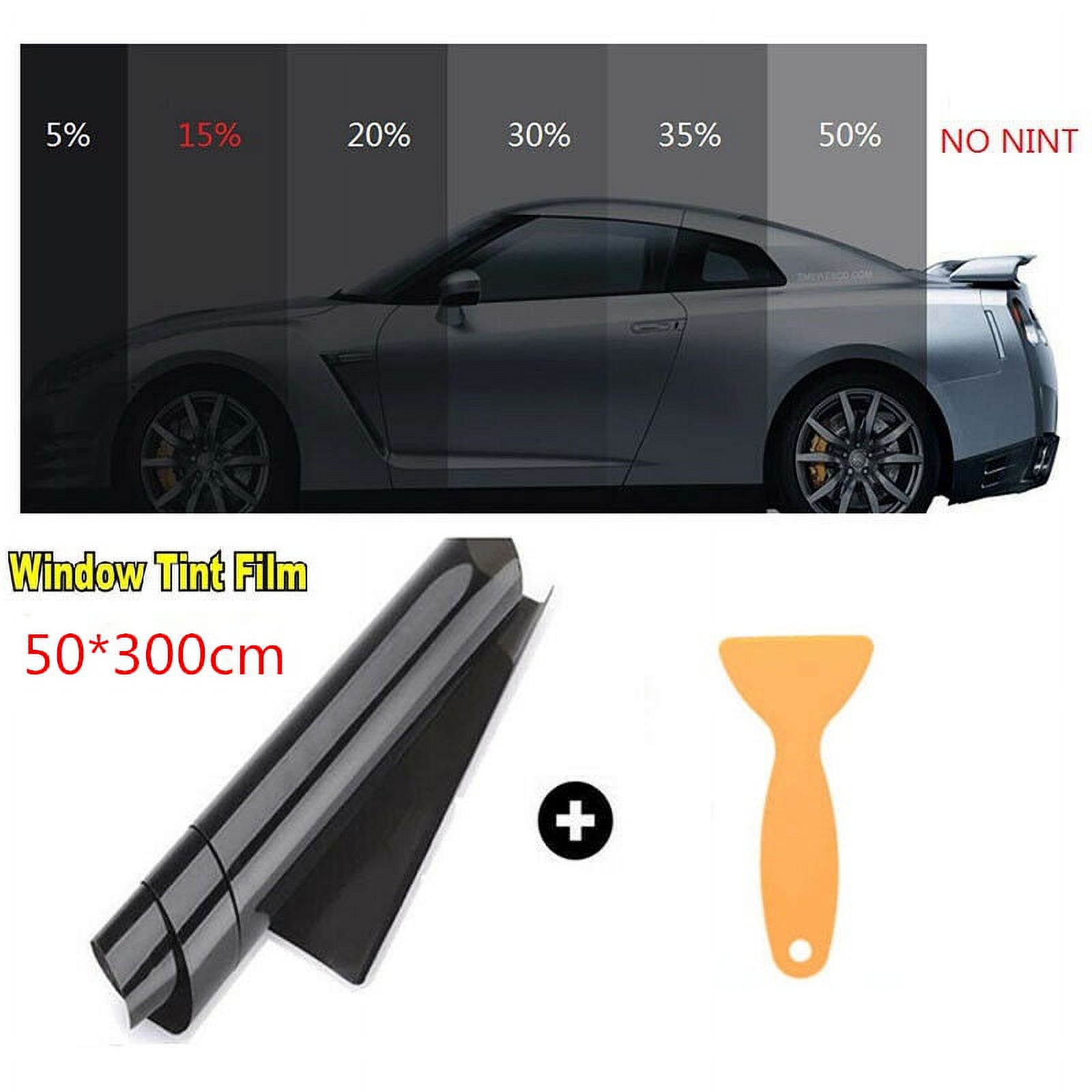 50cmx3m 15% VLT Black Pro Car Home Glass Window Tint Tinting Film Roll  50*100cm