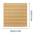 thumbnail image 4 of Birdeem Cavity Panel Wall Display Decoration Perforation-Free Tabletop Kitchen Household Storage Plastic Can Be Combined Shelving 1 Tablet, 4 of 10
