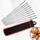 thumbnail image 1 of Brochetas de Metal para asar perfecl Juego de brochetas para parrilla 6 uds, 1 of 8