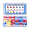 thumbnail image 3 of Crimp Terminals,  Wire Connector Various Sizes And Colors 300 Pieces Tinned Brass With Storage Box For Home And Automotive Applications, 3 of 8