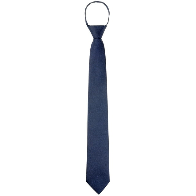 CORBATA PREHECHA INSPIRE CHIC PARA HOMBRES, CORBATA AJUSTABLE CON CREMALLERA PARA NEGOCIOS FORMAL, AZUL MARINO, TALLA ÚNICA