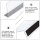 thumbnail image 4 of Separadores de estantes de plástico en forma de L (6 unidades) para supermercados., 4 of 7
