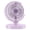 Green, variant on Removable Cleaning Triple Blade Structure, 11 Inch Household Portable USB Charging Fan, Folding Desktop Cooler, for Quiet Sleep Environments