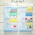 thumbnail image 6 of 8 Pieces/Set Newborn Washcloth Wipe Cloth Baby Bathing Towel Baby Boys Girls Feeding Towel Girls Printing Cotton Tower, 6 of 9