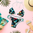 thumbnail image 6 of Flower Butterfly Detachable Sponge Adjustable Strap One-Piece Swimsuit Set - Two-Pack, Beach & Pool Ready, 6 of 6