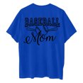 thumbnail image 2 of Camiseta de Cuello Redondo Impresa Delantera Y Trasera de Béisbol de las Mujeres de Verano, Camisetas Cortas Casuales Ligeras para las Mujeres, 2 of 5