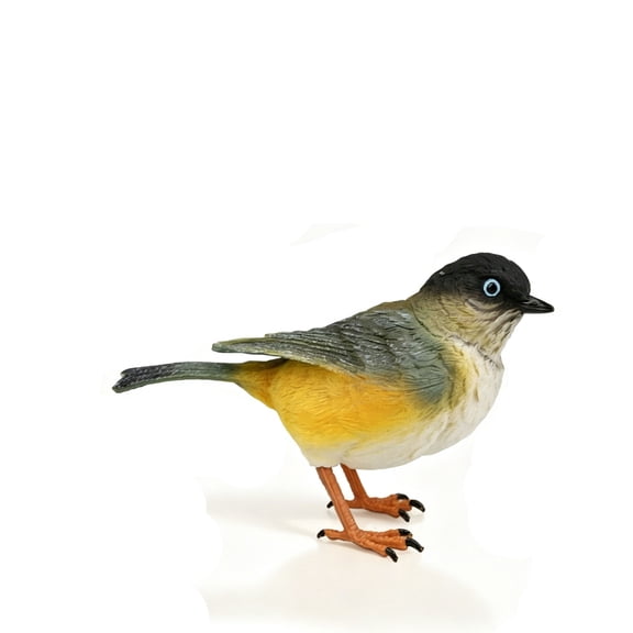 Plastic Birds Statue, Fake Birds for Home Decor, Realistic Garden Ornaments for Indoor & Outdoor Use, Handcrafted Decorative Birds