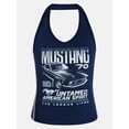 thumbnail image 5 of Ford Mustang Women's Graphic Print Halter Top, Sizes XXS-XXL, 5 of 5