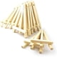 thumbnail image 5 of 25 Pieces Of Mini 5 Inch Wooden Easel. Business Cards, Display Photos, Small Canvases, Classroom Di, 5 of 5