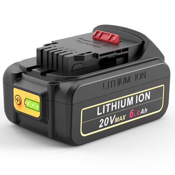 Batería Futurebatt de repuesto de iones de litio de 20 V y 6.0 Ah