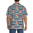 thumbnail image 7 of Goofa Popcorn Printed Men's Casual Short-sleeved Shirt,Lightweight Breathable Button-down,Summer Casual men's top,Versatile Fashion shirt-Large, 7 of 7
