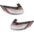 thumbnail image 3 of New Pair Of Tail Lights Compatible With Ford Edge SE SEL Plus Sport Utility 4-Door 2015-2018 By Fo2801243 Ht4Z 13404 D 762405-42375-3 Fo2800243 Ht4Z 13405 E 762405-42376-0, 3 of 5