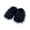 Black 37, variant on Fuzzy Slippers Shaggy Slip-on Slides Faux Fur Fluffy Closed Toe Slippers Warm Home Slide Shoes for Winter Bedroom Women Girls