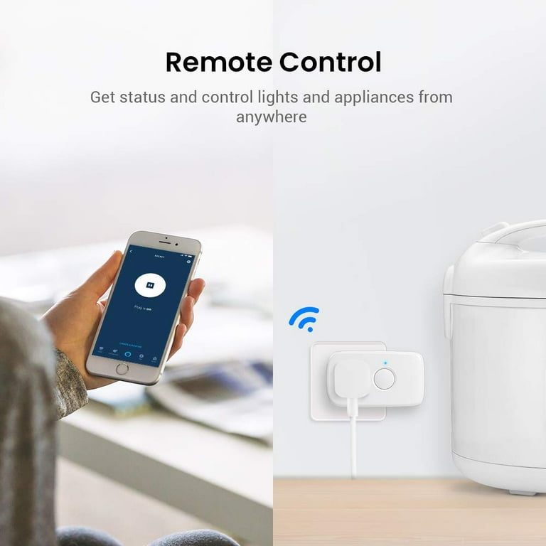 BroadLink Smart Wi-Fi Plug SP3S-US Tomacorriente Inteligente Alexa y G –  TecnoMarket