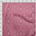 thumbnail image 4 of oneOone Cotton Cambric Pink Fabric Moire Fabric For Sewing Printed Craft Fabric By The Yard 42 Inch Wide, 4 of 4