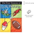thumbnail image 2 of Magnolia Gardens M011059 13 x 18 in. Double Applique Louisiana Four Seasons Polyester Garden Flag, 2 of 6