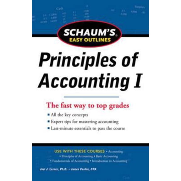 Pre-Owned Schaum's Easy Outline of Principles of Accounting (Paperback) 0071777520 9780071777520
