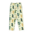 thumbnail image 4 of Goofa Seahorse Printed Soft Pajama Pants for Women, Wide Leg Comfy Casual Lounge Yoga Pants-Small, 4 of 9