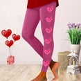 thumbnail image 1 of MKLEKYY Leggings push up para mujer, con estampado floral, de cintura alta, para yoga y fitness, pantalones deportivos de realce 2, 1 of 4