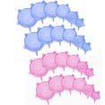 thumbnail image 1 of 6/12pcs Silicone Stretch Lids, Food Bowl Covers, Reusable Food Saving Cover, Stretchable Multifunctional Fruit And Vegetable Fresh-keeping Cover, 1 of 27
