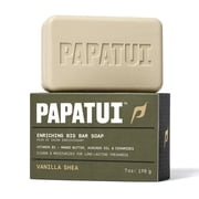 Papatui Enriching Mens Bar Soap, Vanilla Shea, 7 oz