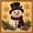 Snowman, variant on HUJTYs DIY Christmas Pearl Diamond Painting Art Kit with Frame, Home Wall Decor Art Craft Kit, Holiday Christmas Wall Decor, Handmade Home Decoration Gift (Snowman B, 7.8x7.8in)