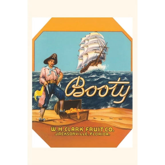 Pocket Sized - Found Image Press Journals: Vintage Journal Pirate Booty and Sailing Ship (Paperback)