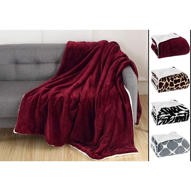 Elegant Comfort 50 x 60 Blanket Gift Christmas Throw