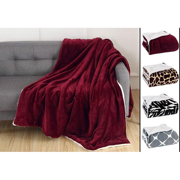 Elegant Comfort 50 x 60 Blanket Gift Christmas Throw