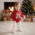 thumbnail image 6 of Gelikeya Christmas Baby Clothes for Boys Girls Long Sleeve Santa Reindeer Outfit Rompers Bodysuit Christmas Clothes (A09 Red, 12-18 Months), 6 of 8