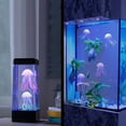 thumbnail image 5 of Adornos artificiales para acuario de medusas de 6 piezas, decoración para acuario, decoración de silicona artificial con efecto brillante para pecera, paisaje para acuario, 5 of 5
